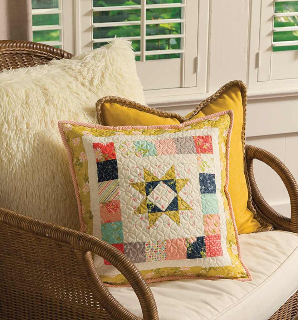 Moda All-Stars Soft Spot Pillow Book + Giveaway featured by Top US Quilt Blog, A Quilting Life