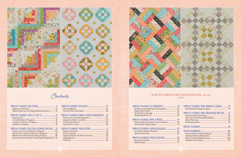 A Quilting Life Planner & Workbook: February 2022 featured by Top US Quilt Blog, A Quilting Life