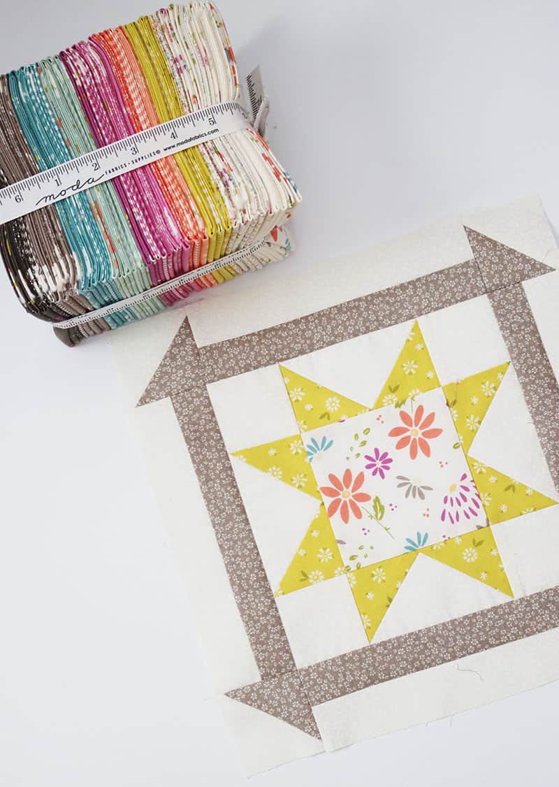 Quilting Life Block of the Month January 2022 featured by Top US Quilt Blog, A Quilting Life