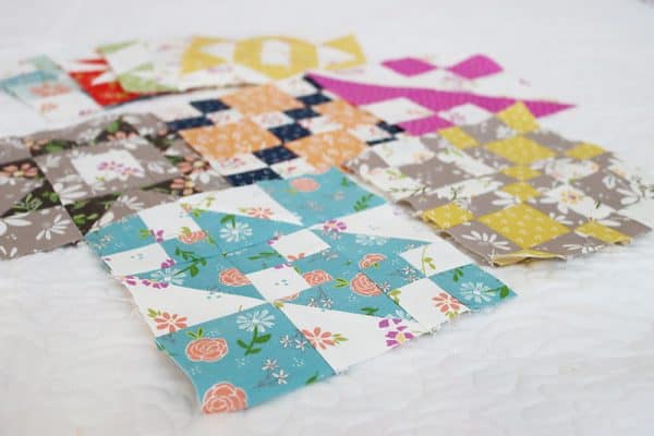 Sampler Spree Quilt February Update featured by Top US Quilt Blog, A Quilting Life