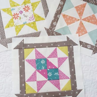 Quilt Block of the Month March 2022 featured by Top US Quilt Blog, A Quilting Life