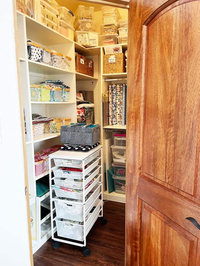 Sewing Room Organization Update - A Quilting Life