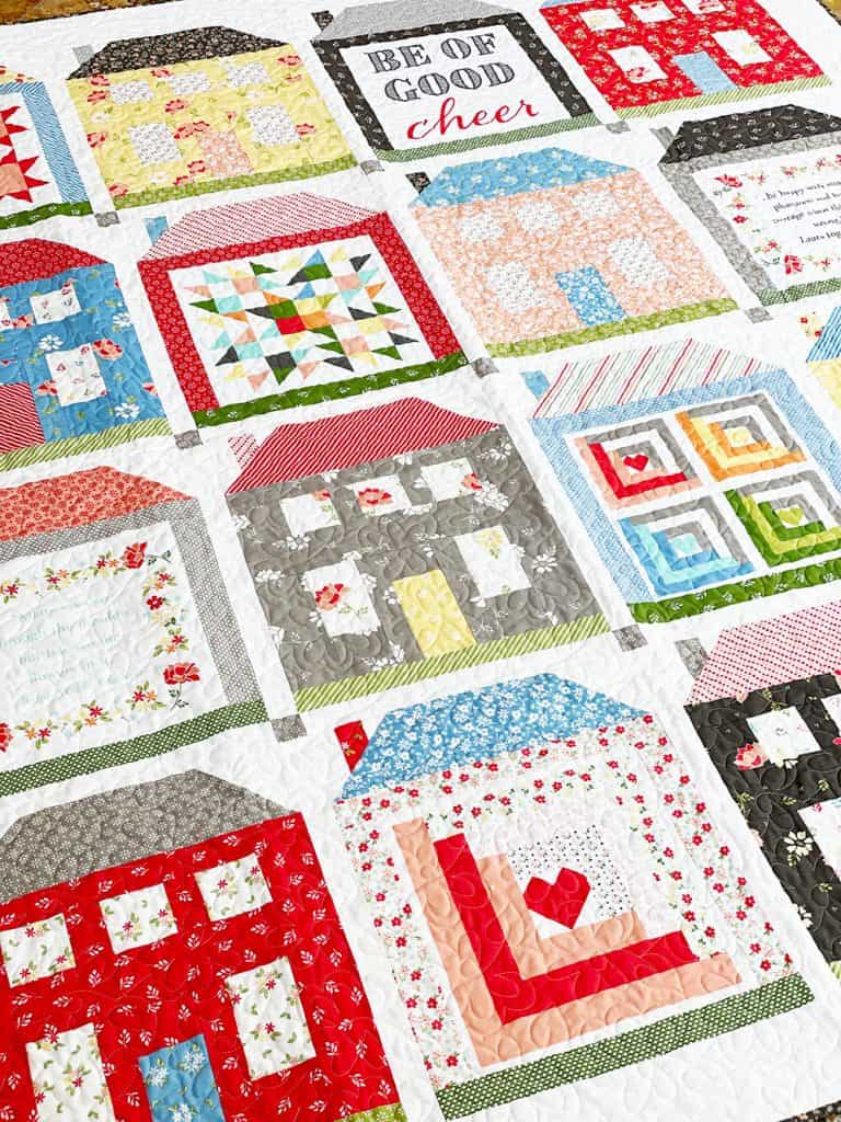 Country Home Quilt Pattern featured by Top US Quilt Blog, A Quilting Life