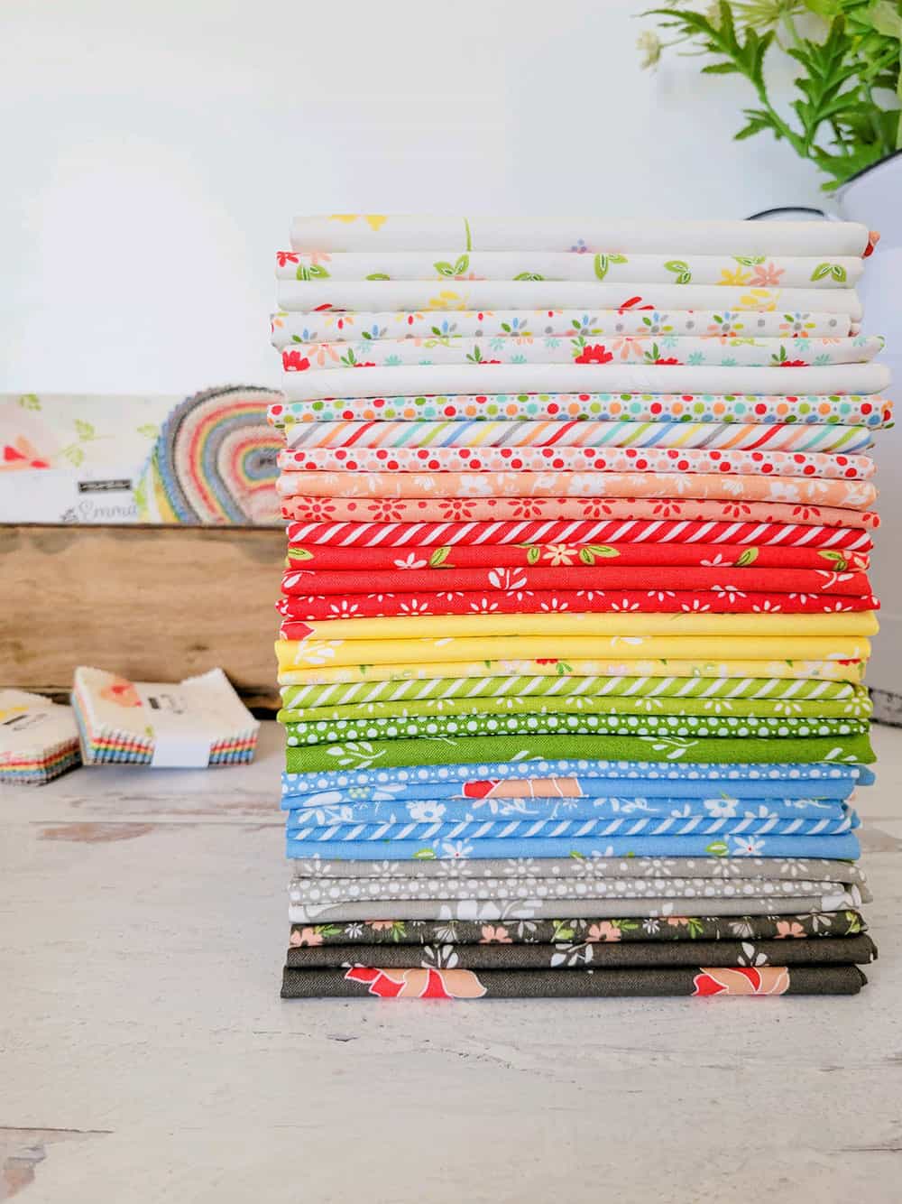 Emma Fabrics Color Stories featured by Top US Quilt Blog, A Quilting Life