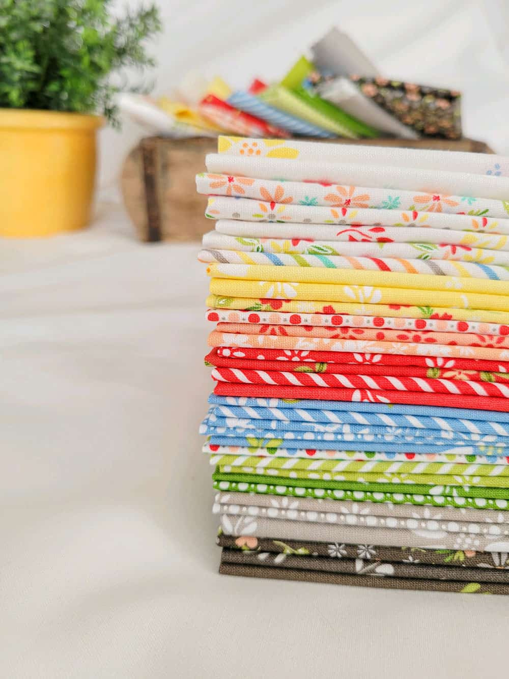 Introducing the Emma Fabric Collection by Sherri & Chelsi featured by Top US Quilt Blog, A Quilting Life