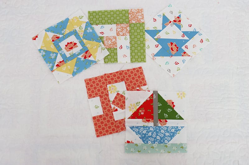 Sampler Spree Quilt Blocks March 2022 Update featured by Top US Quilt Blog, A Quilting Life