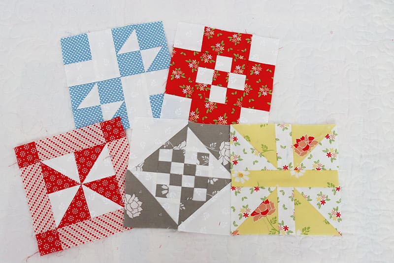 Sampler Spree Quilt Blocks March 2022 Update featured by Top US Quilt Blog, A Quilting Life