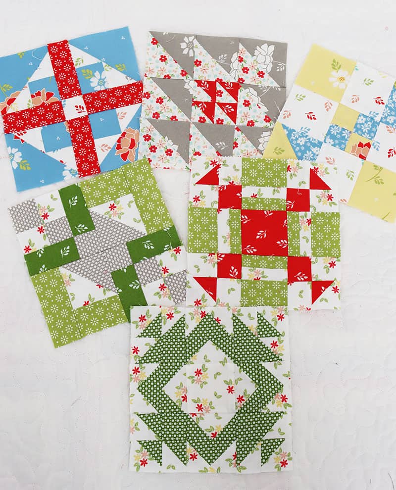 Sampler Spree Quilt Blocks March 2022 Update featured by Top US Quilt Blog, A Quilting Life