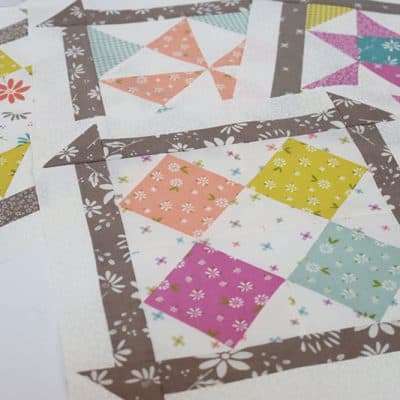 Quilt Block of the Month April 2022 featured by Top US Quilt Blog, A Quilting Life