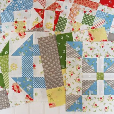 Moda Blockheads 4 Block 6 featured by Top US Quilt Blog, A Quilting Life