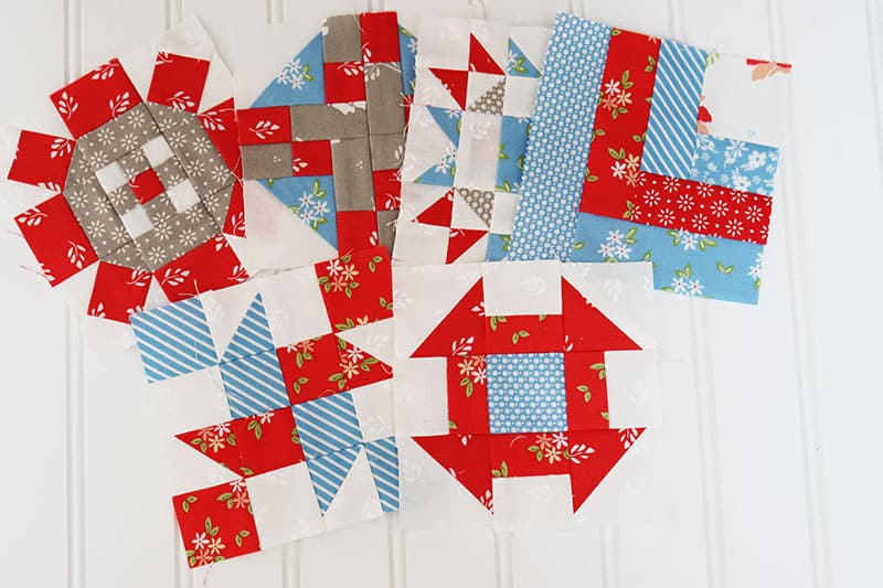 Moda Blockheads 4 Block 5 featured by Top US Quilt Blog, A Quilting Life