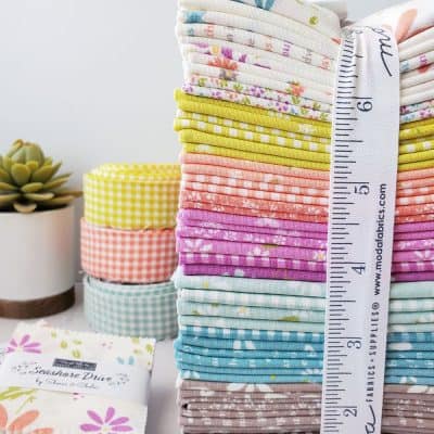 Seashore Drive Fabric Update featured by Top US Quilt Blog, A Quilting Life