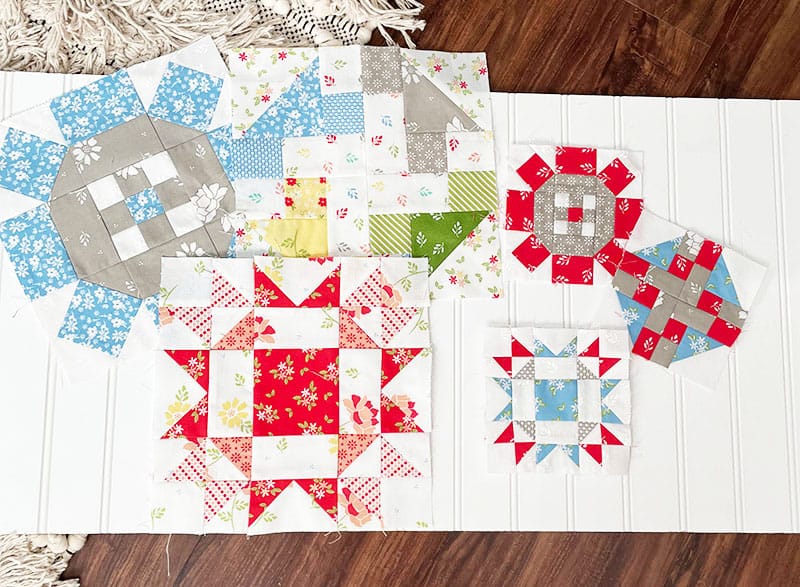 Moda Blockheads 4 Block 3 featured by Top US Quilt Blog, A Quilting Life