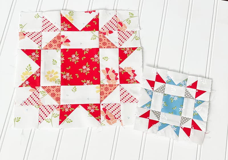 Moda Blockheads 4 Block 3 featured by Top US Quilt Blog, A Quilting Life