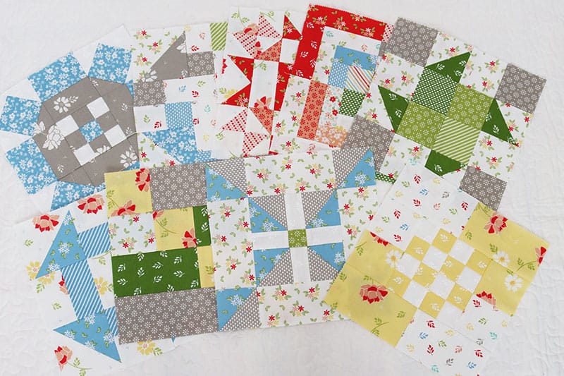 Moda Blockheads 4 Block 7 featured by Top US Quilt Blog, A Quilting Life