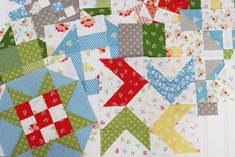 Moda Blockheads 4 Block 8 featured by Top US Quilt Blog, A Quilting Life