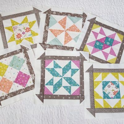 Quilt Block of the Month June 2022 featured by Top US Quilt Blog, A Quilting Life