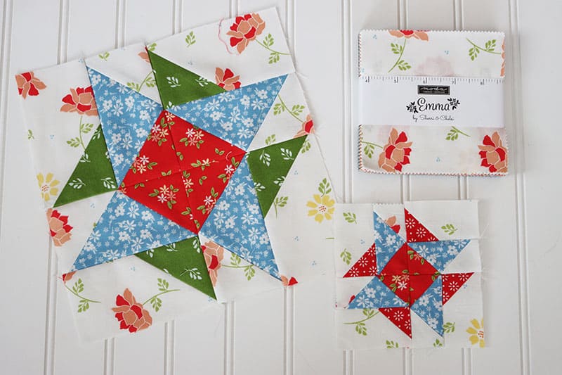 Moda Blockheads 4 Bonus Block 5 + More featured by Top US Quilt Blog, A Quilting Life