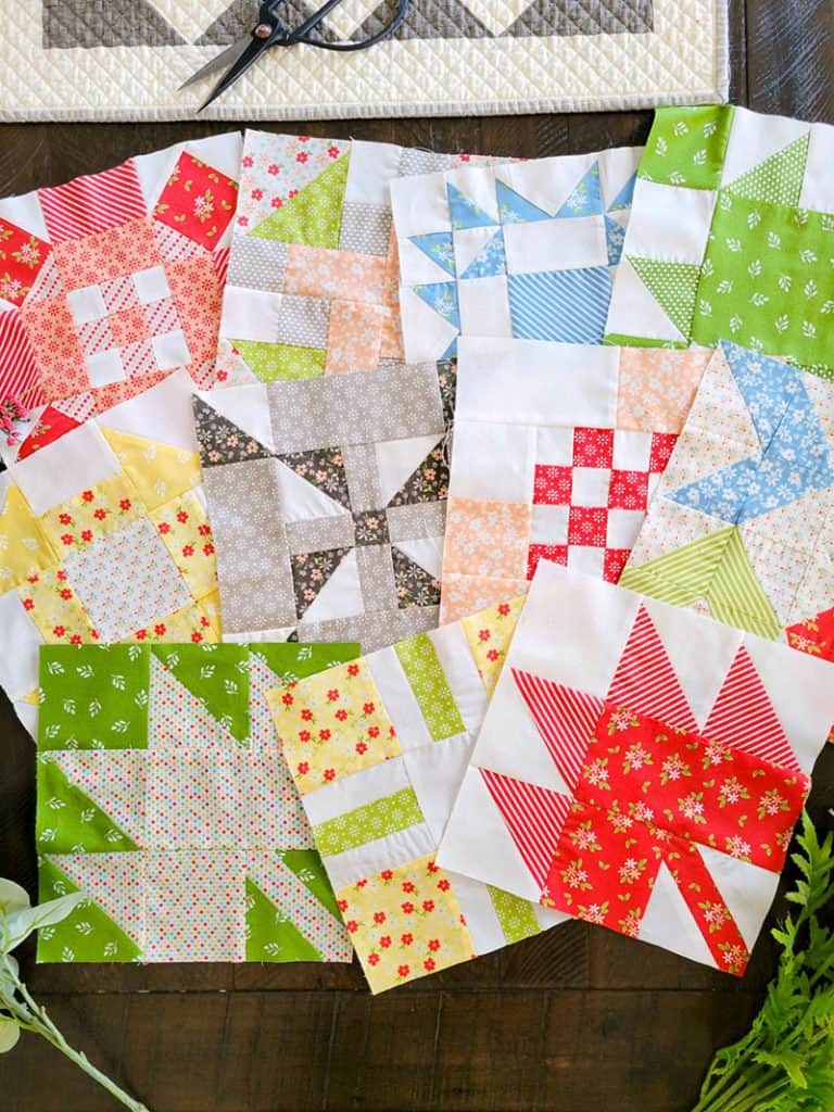Moda Blockheads 4 Block 10 featured by Top US Quilt Blog, A Quilting Life