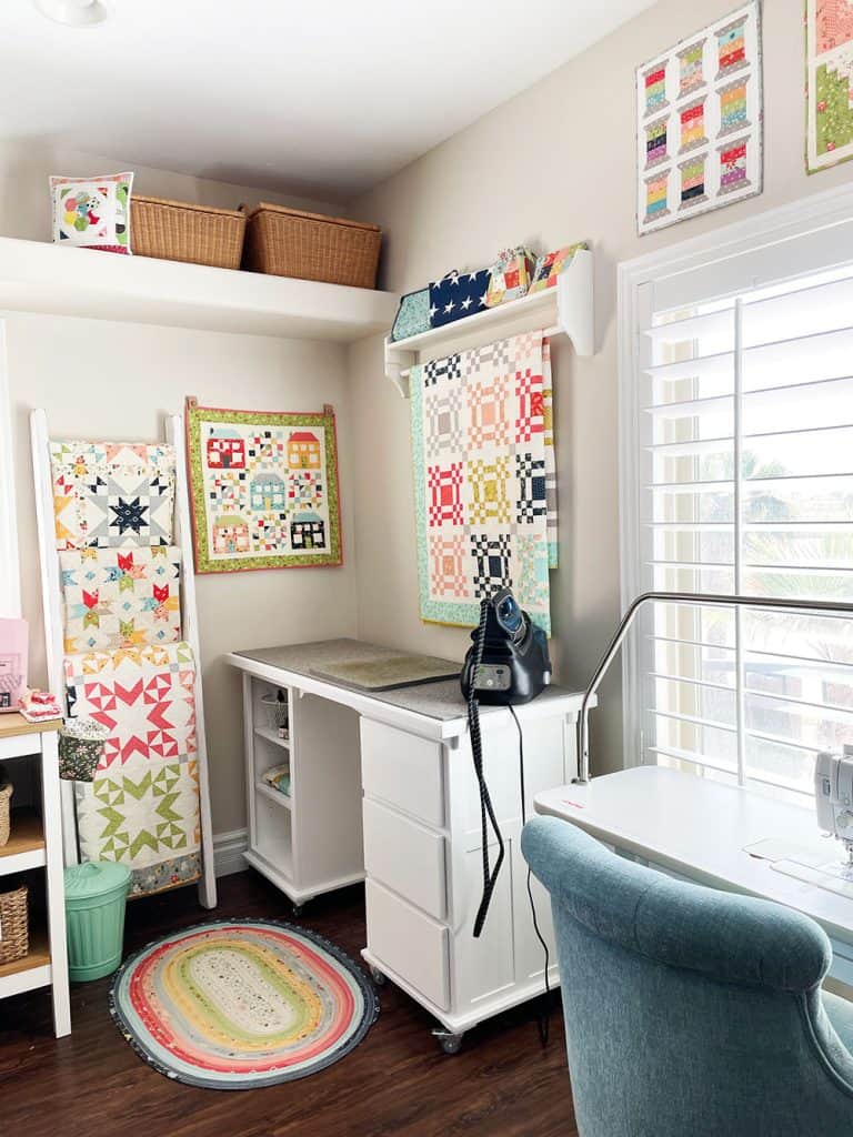 Sewing Room Tour | May 2022 featured by Top US Quilt Blog, A Quilting Life