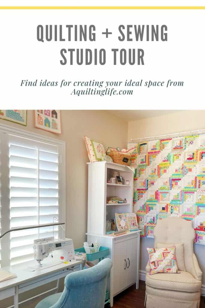 Sewing Room Tour | May 2022 featured by Top US Quilt Blog, A Quilting Life