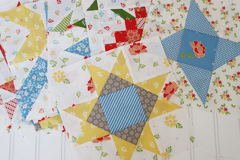 Moda Blockheads 4 Block 13 featured by Top US Quilt Blog, A Quilting Life