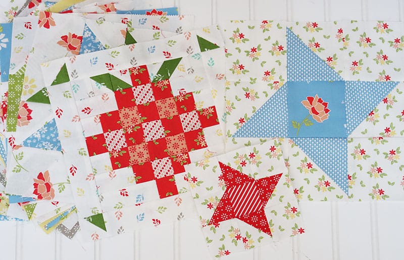 Moda Blockheads 4 Block 12 featured by Top US Quilt Blog, A Quilting Life