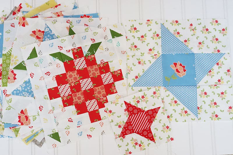 Moda Blockheads 4 Block 12 featured by Top US Quilt Blog, A Quilting Life