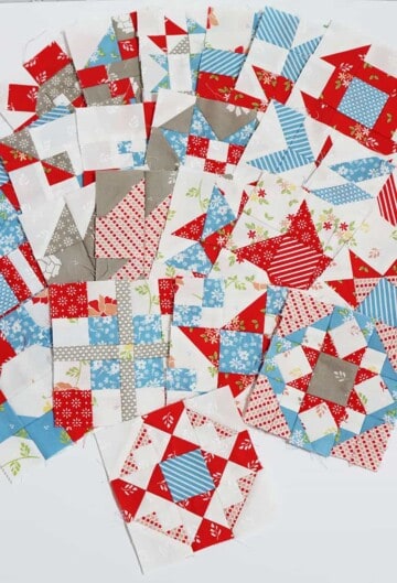 Moda Blockheads 4 Block 18 - A Quilting Life