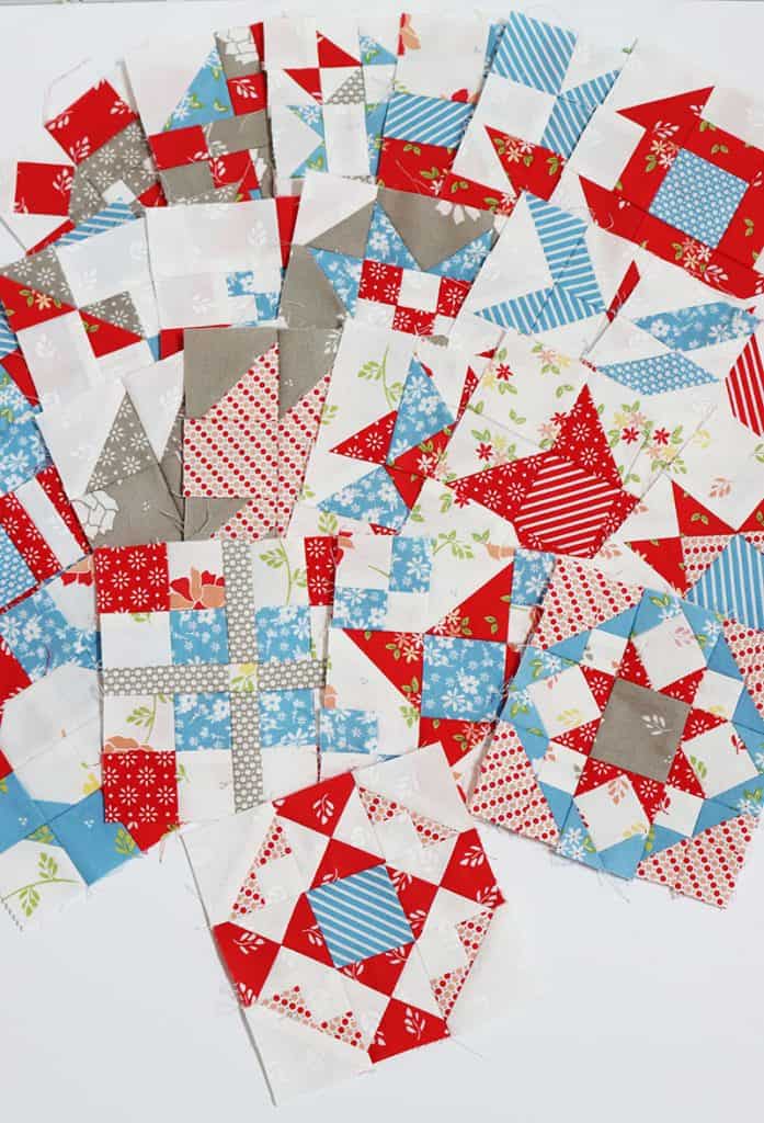 Moda Blockheads 4 Block 18 featured by Top US Quilt Blog, A Quilting Life