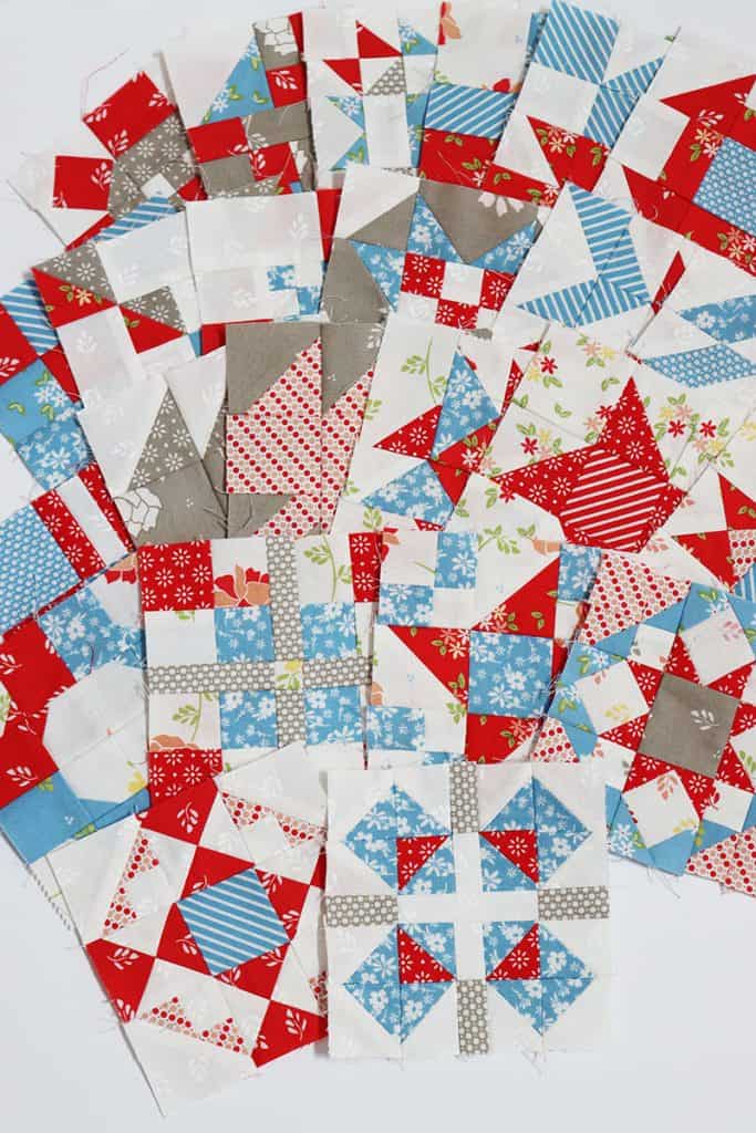 Moda Blockheads 4 Block 19 featured by Top US Quilt Blog, A Quilting Life