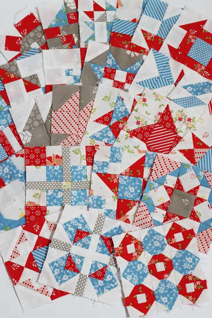 Moda Blockheads 4 Block 20 featured by Top US Quilt Blog, A Quilting Life