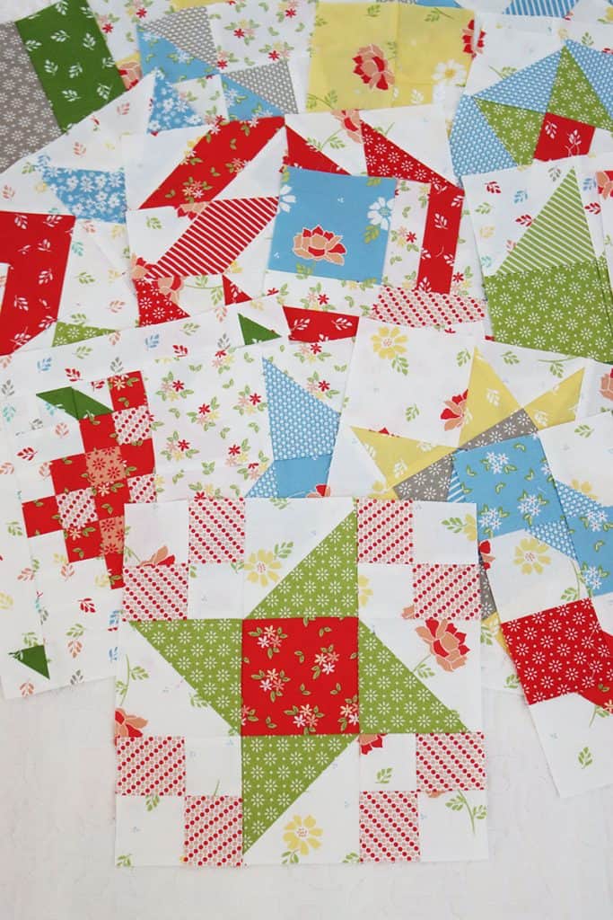Moda Blockheads 4 Block 16 featured by Top US Quilt Blog, A Quilting Life