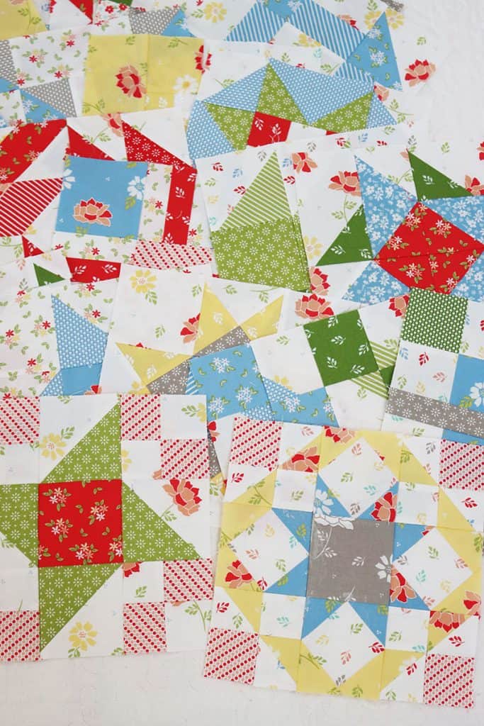 Moda Blockheads 4 Block 17 featured by Top US Quilt Blog, A Quilting Life