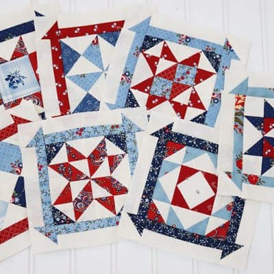 Quilt Block of the Month July 2022 featured by Top US Quilt Blog, A Quilting Life