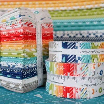Simply Delightful Fabrics by Sherri & Chelsi featured by Top US Quilt Blog, A Quilting Life