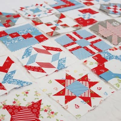 Moda Blockheads 4 Block 16 featured by Top US Quilt Blog, A Quilting Life