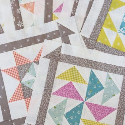 Quilt Block of the Month August 2022 featured by Top US Quilt Blog, A Quilting Life