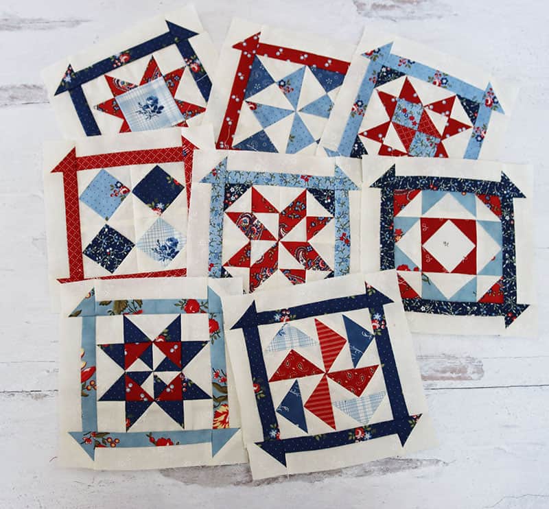Quilt Block of the Month August 2022 featured by Top US Quilt Blog, A Quilting Life