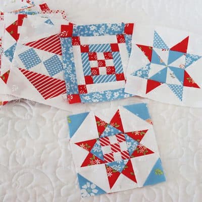 Moda Blockheads 4 Block 22 featured by Top US Quilt Blog, A Quilting Life