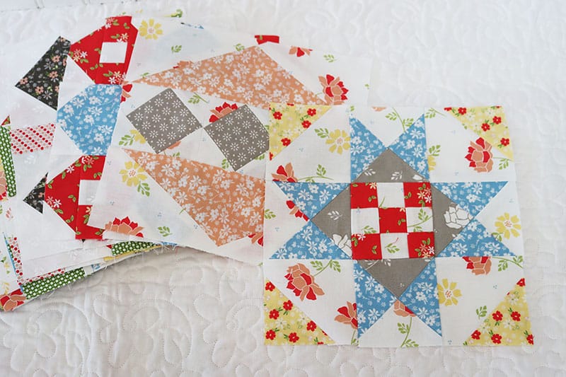 Moda Blockheads 4 Block 22 featured by Top US Quilt Blog, A Quilting Life