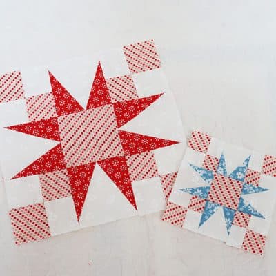 Moda Blockheads 4 Block 24 featured by Top US Quilt Blog, A Quilting Life
