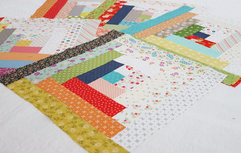 Log Cabin Blocks + 10-Day Challenge Update featured by Top US Quilt Blog, A Quilting Life