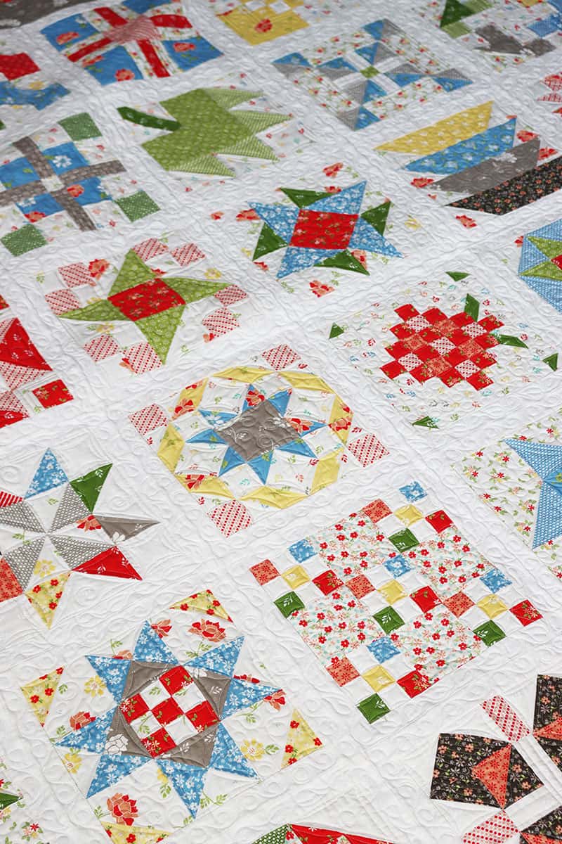 Moda Blockheads 4 Block 28 + Quilt Finish A Quilting Life