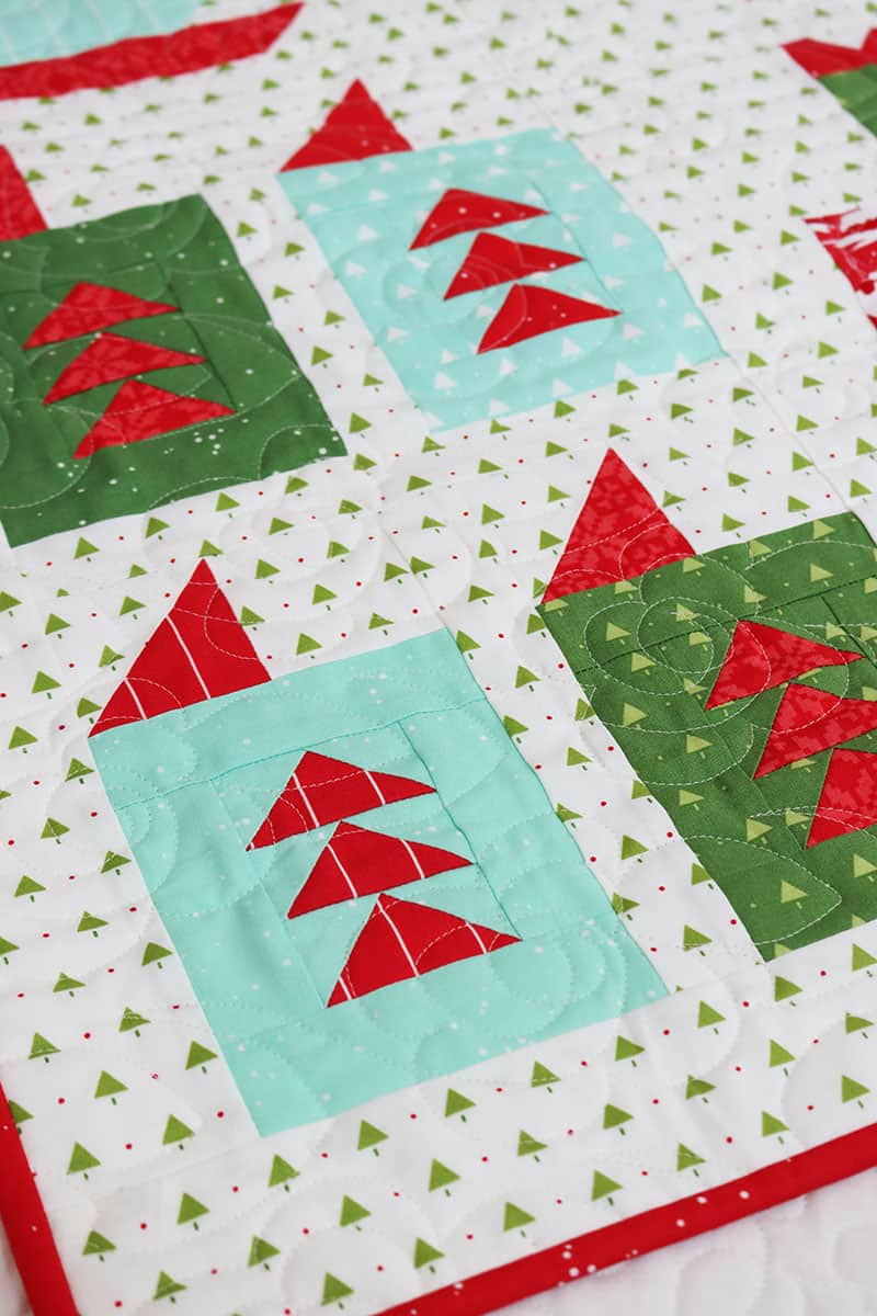 Christmastime Mystery Quilt Block 4 featured by Top US Quilt Blog, A Quilting Life