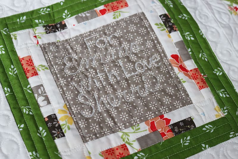 Moda Blockheads 4 Block 28 + Quilt Finish featured by Top US Quilting Blog, A Quilting Life