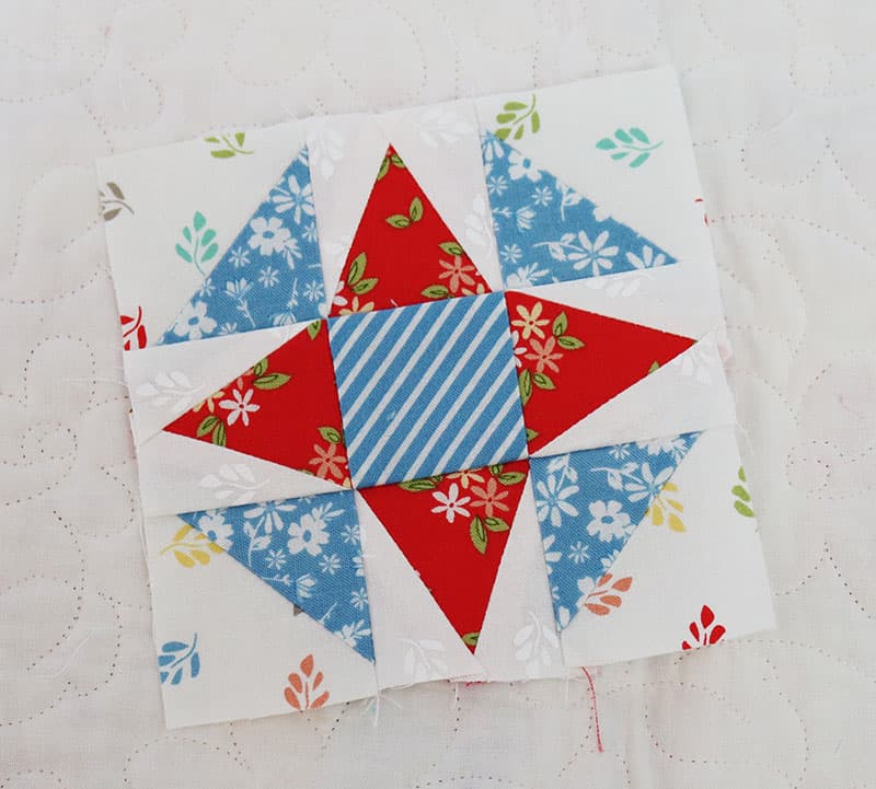 Moda Blockheads 4 Block 25 + Bonus Block 9 featured by Top US Quilt Blog, A Quilting Life