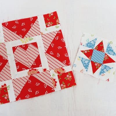 Moda Blockheads 4 Block 25 + Bonus Block 9 featured by Top US Quilt Blog, A Quilting Life