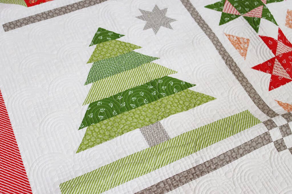 Home for the Holidays Sampler Block 4 + More featured by Top US Quilt Blog, A Quilting Life