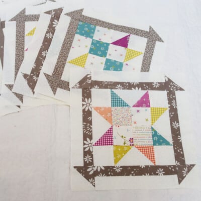 Quilting Life Block of the Month November 2022 featured by Top US Quilt Blog, A Quilting Life